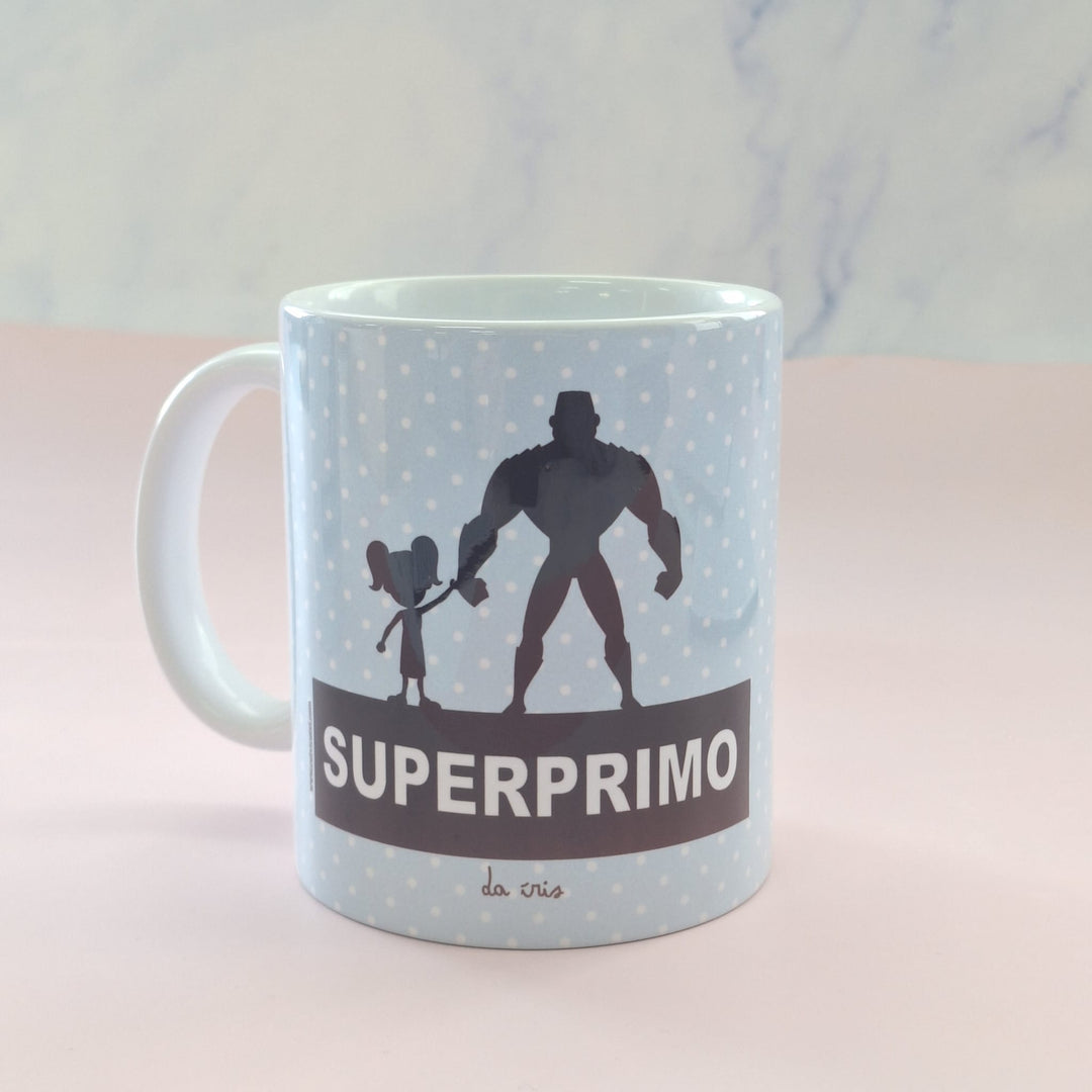 Caneca Super Pai Herói personalizada