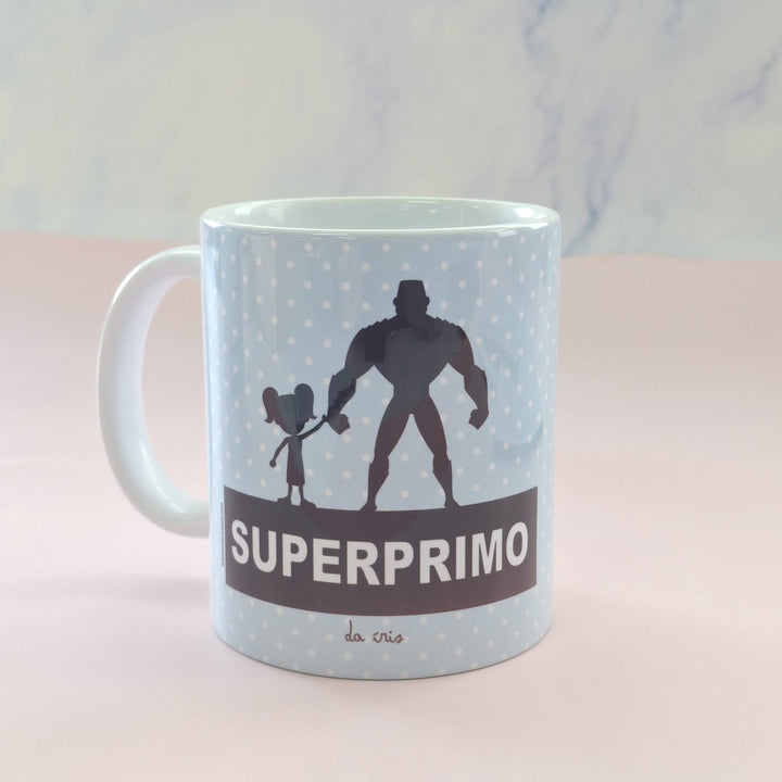 Caneca Super Pai Herói personalizada