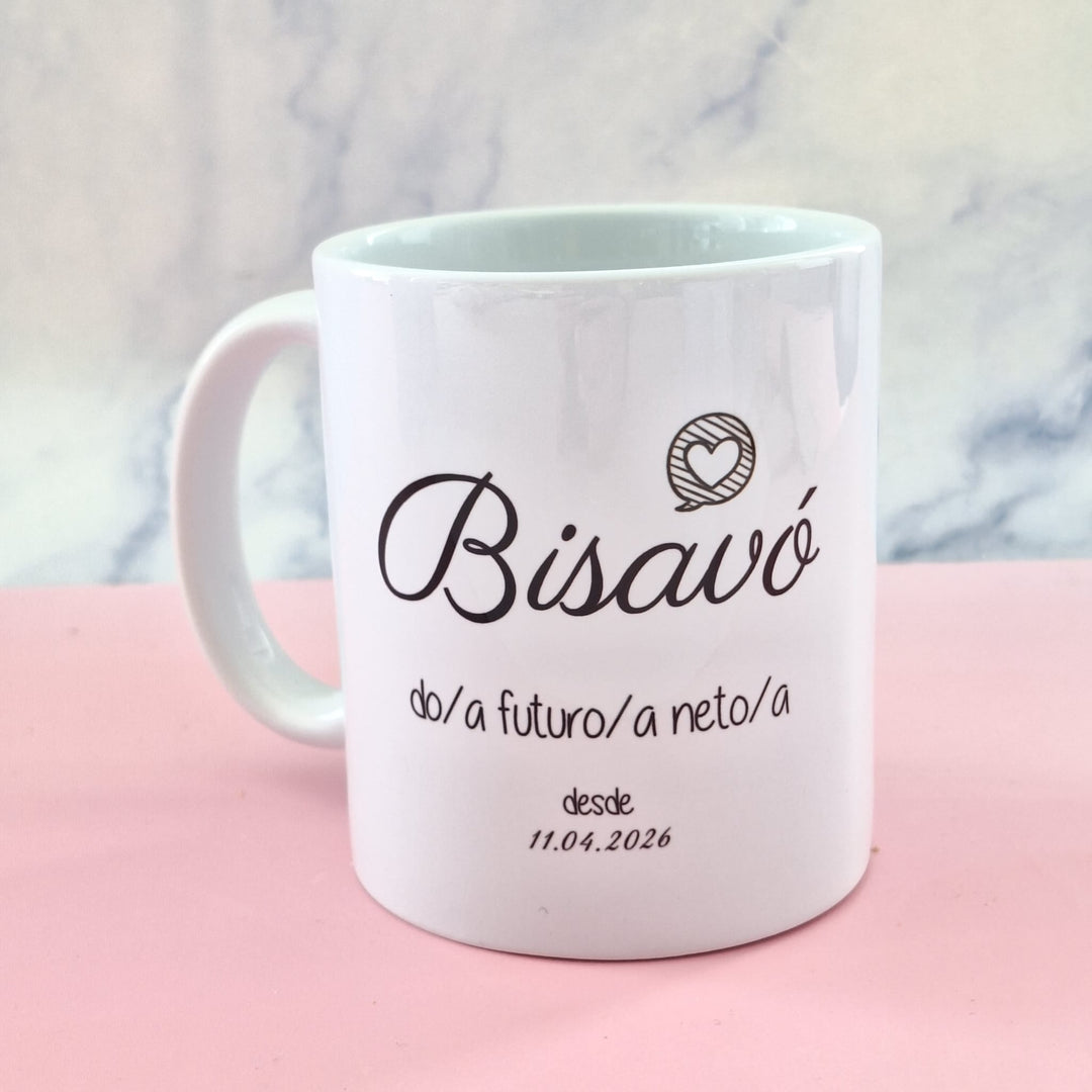 Canecas "Amor desde..." (Sugestão Presente) - Cutxi Cutxi - Presentes Personalizados