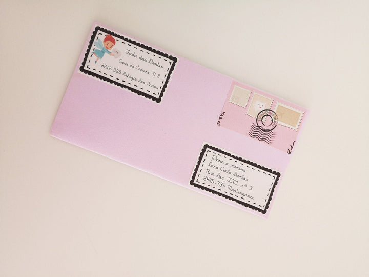 Carta Personalizada da Fada dos Dentes - Cutxi Cutxi - Presentes Personalizados