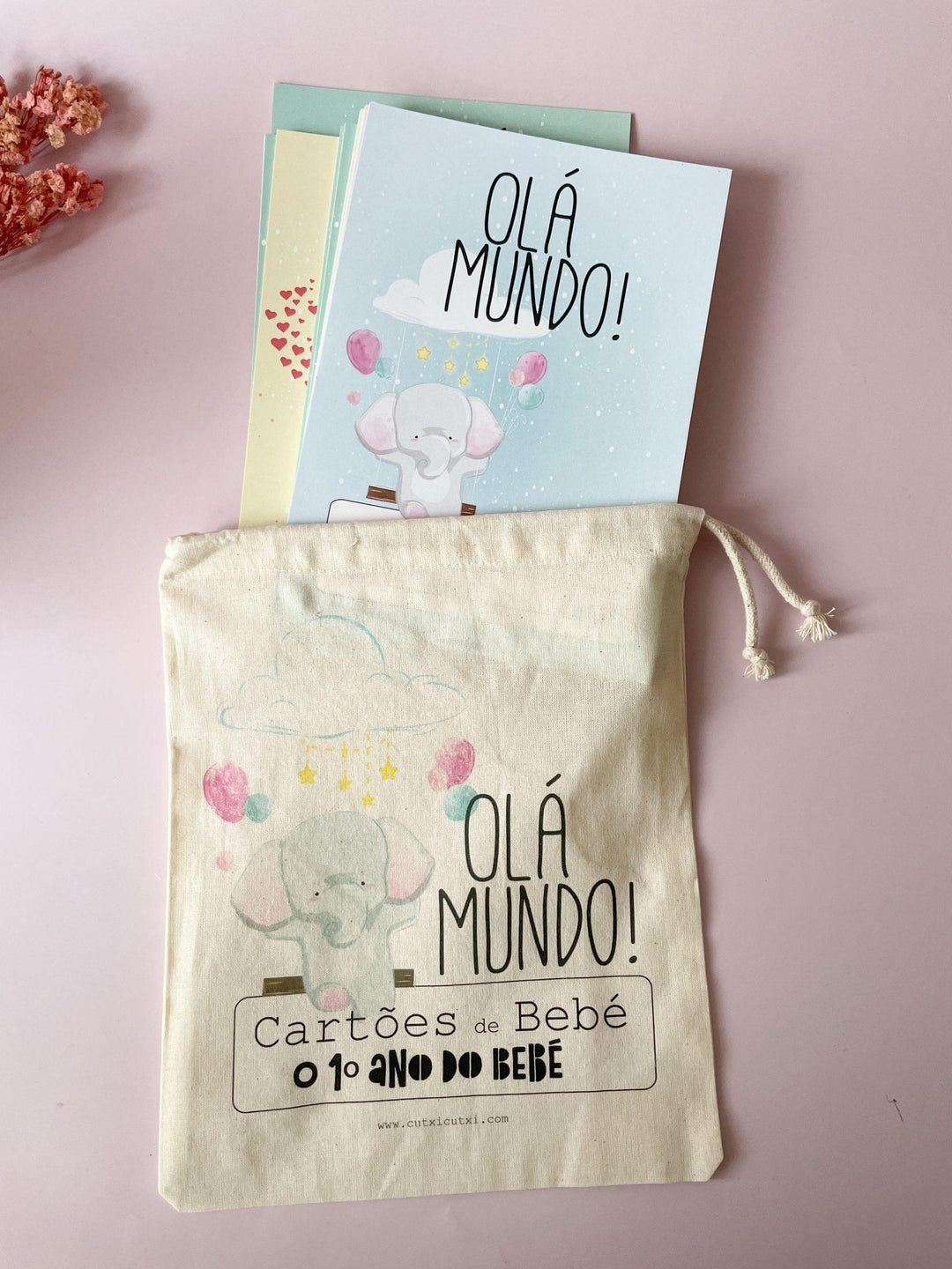 Cartões Animais para Bebé Milestones CutxiCutxi