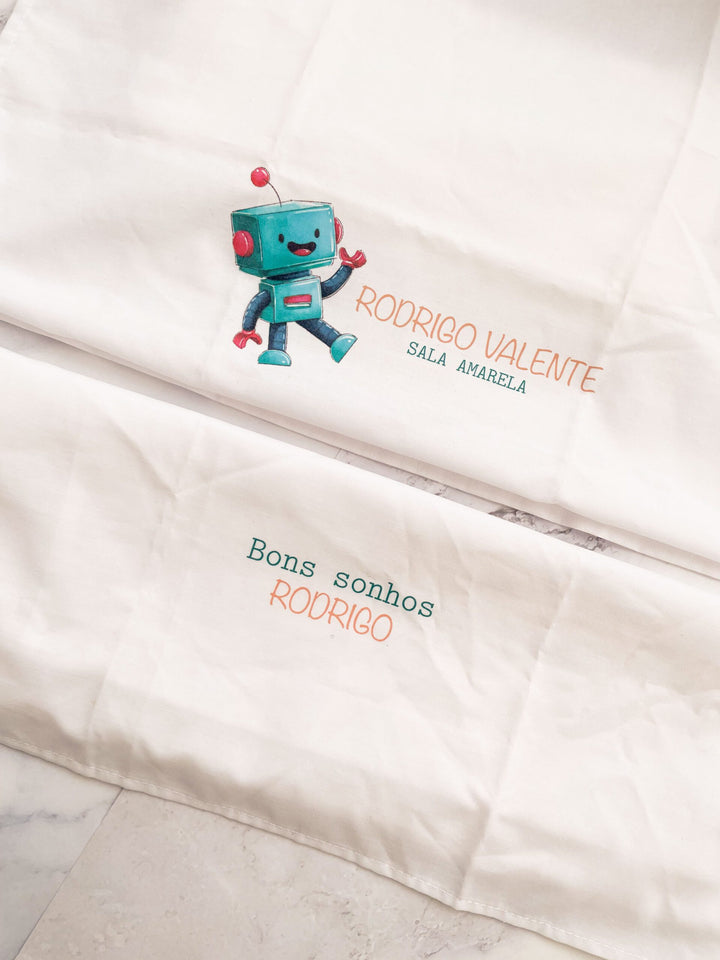 Conjunto de Lençóis Personalizado para Catre – O Conforto que o Seu Bebé Merece!