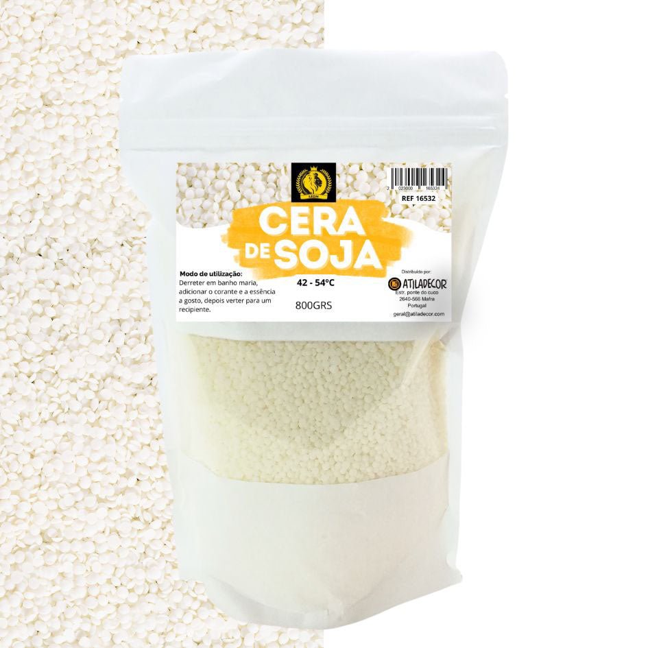 Cera de Soja Baixo Ponto de Fusão 850g - Cutxi Cutxi - Presentes Personalizados