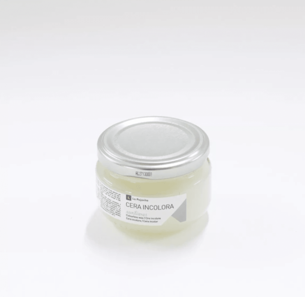 Cera Incolor La Pajarita 100ml - Proteção e Acabamento - Cutxi Cutxi - Presentes Personalizados