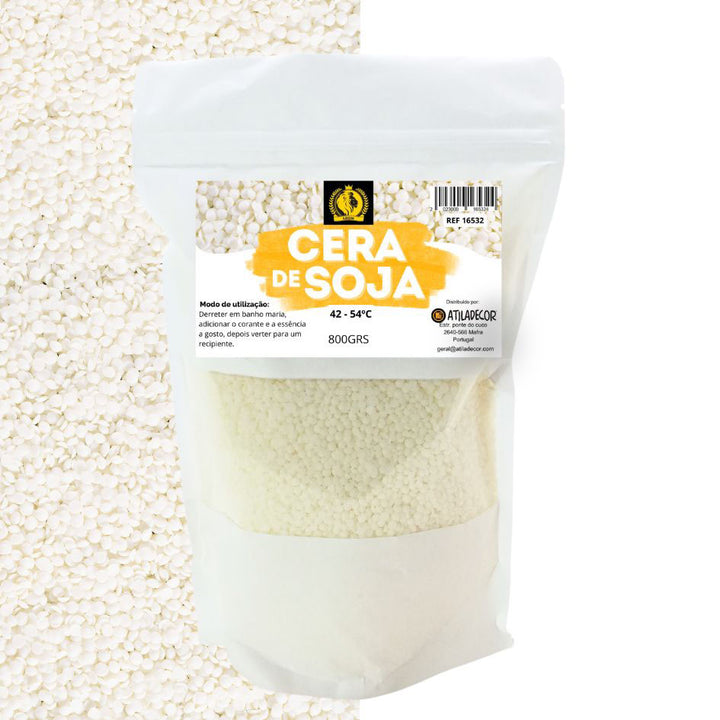 Cera de Soja Baixo Ponto de Fusão 850g
