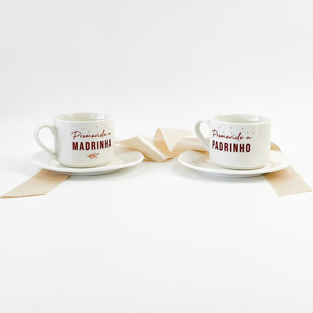 Chávena de Café Promovido a Padrinho