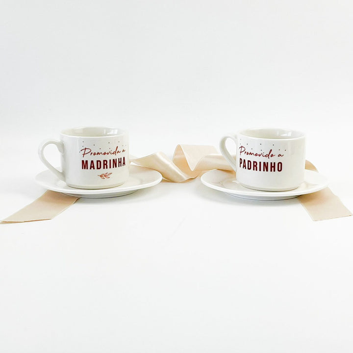Chávena de Café Promovido a Padrinho