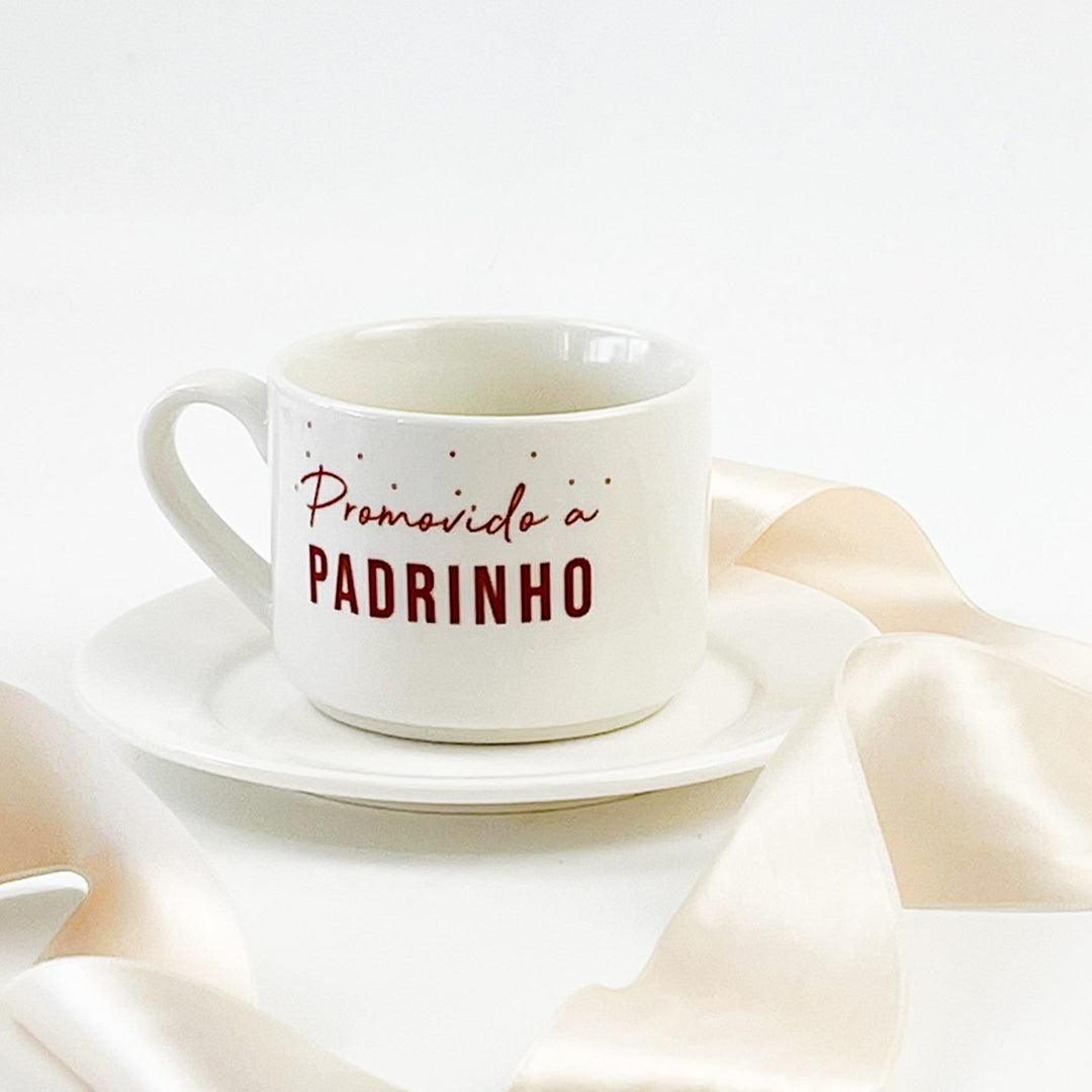 Chávena de Café Promovido a Padrinho