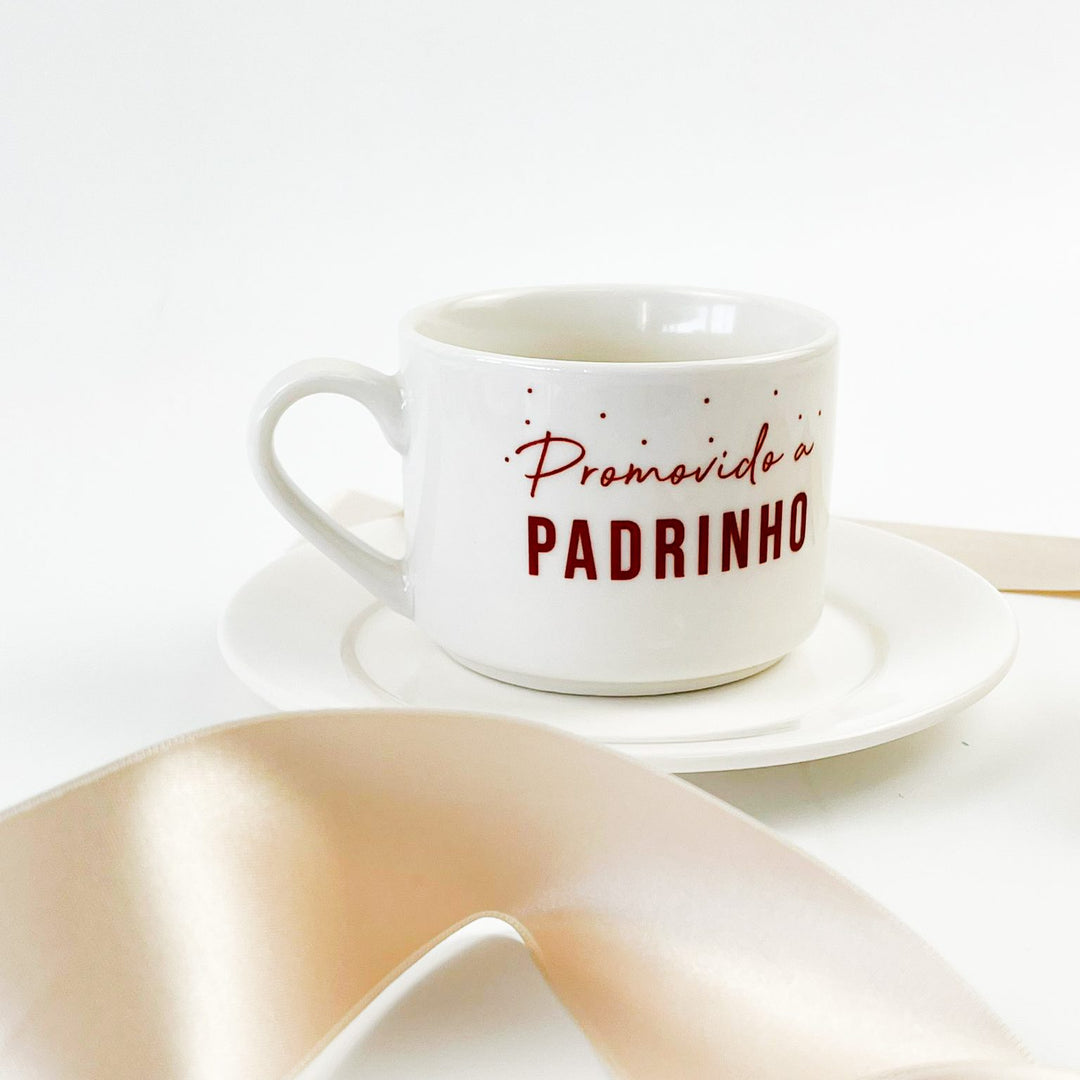 Chávena de Café Promovido a Padrinho