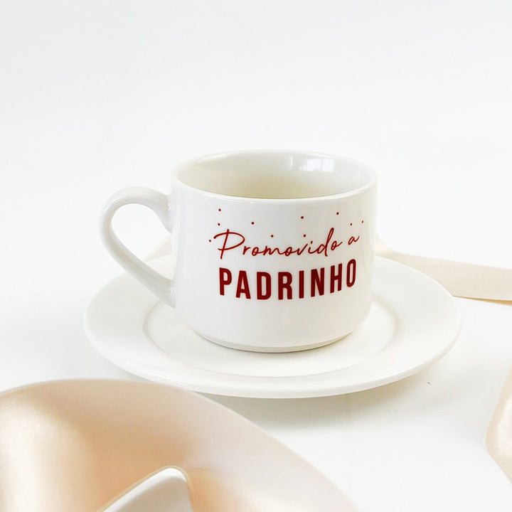Chávena de Café Promovido a Padrinho