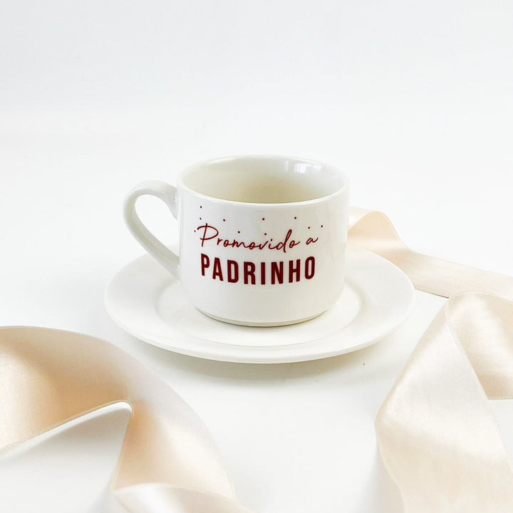 Chávena de Café Promovido a Padrinho