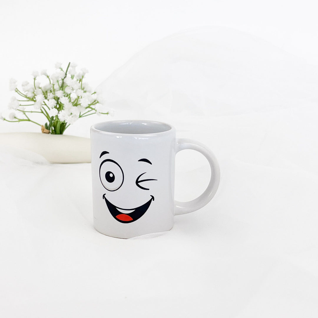 Chávena de Café porcelana Branca - coleção Emoções Cutxi