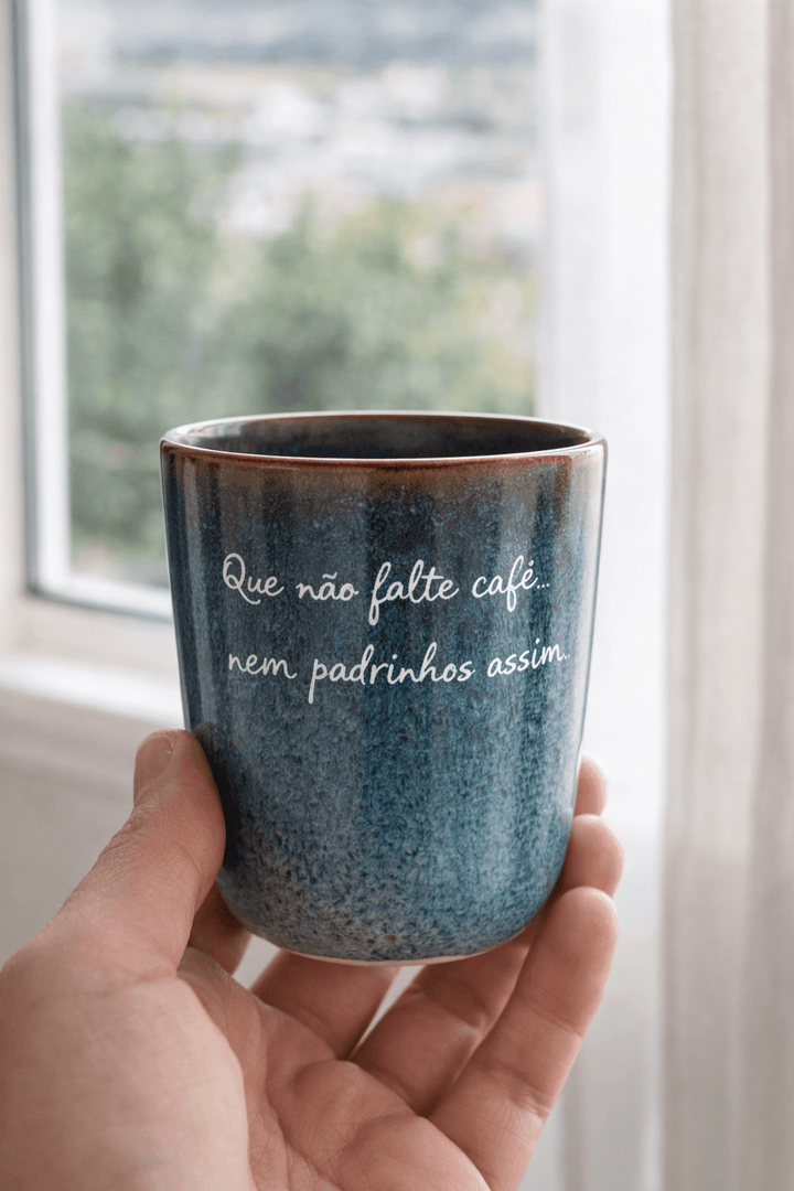 Chávena de Café Melhor Padrinho - Cutxi Cutxi - Presentes Personalizados