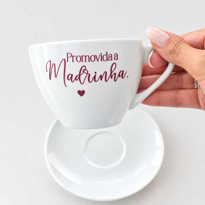 Promoted to Godmother Coffee Cup