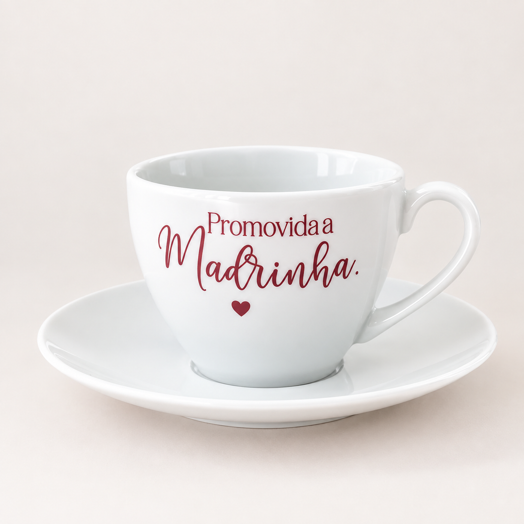Promoted to Godmother Coffee Cup