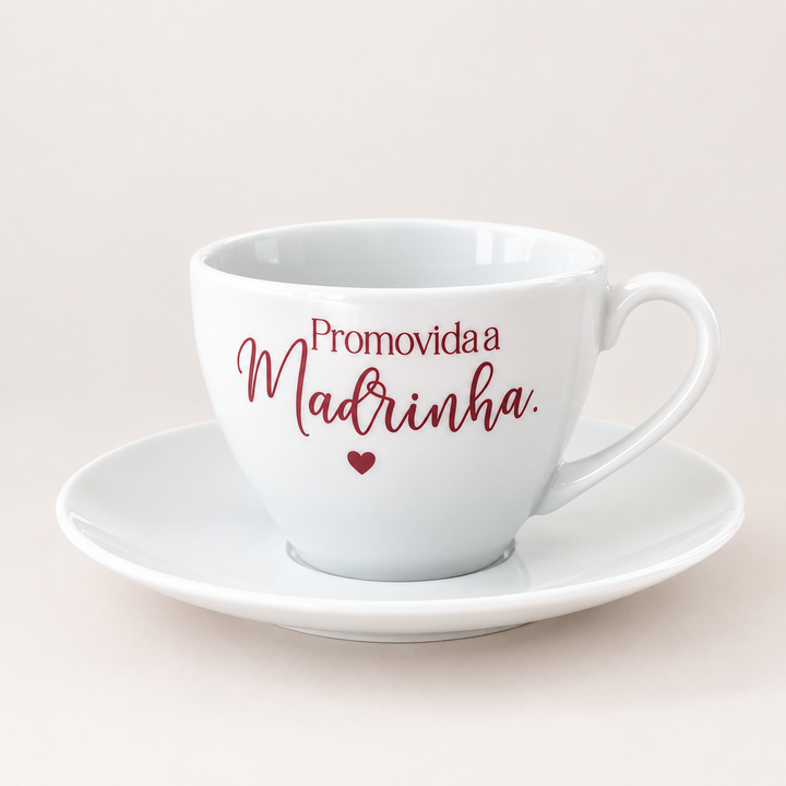 Promoted to Godmother Coffee Cup