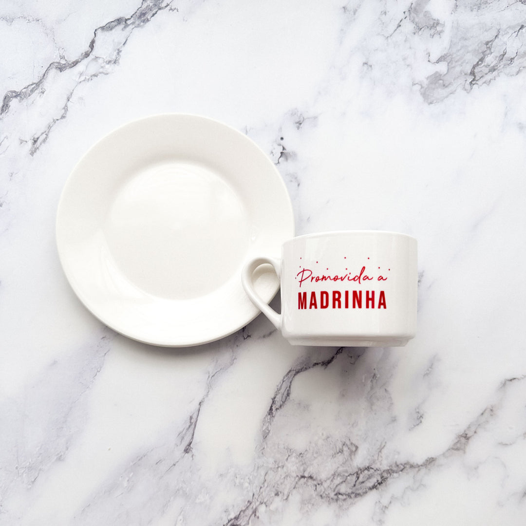 Chávena de Café Promovida a Madrinha