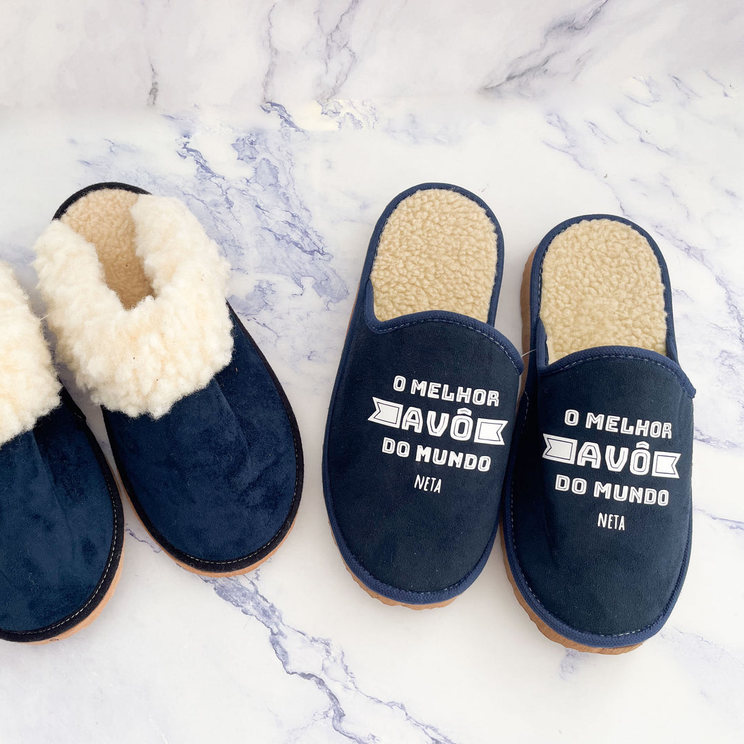 Chinelos Melhor do Mundo | Sugestão Presente para Pai, Padrinhos, Avôs