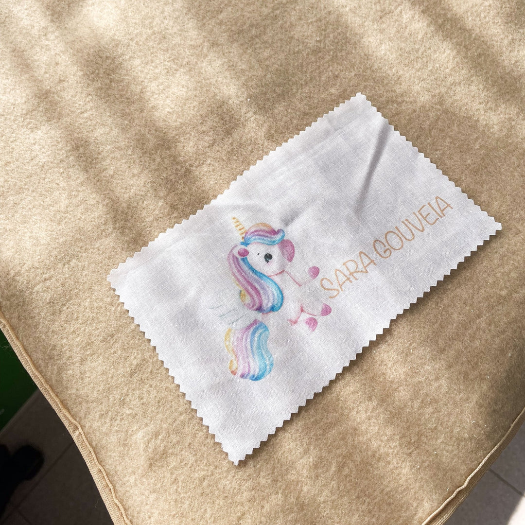 Cobertor/Manta Personalizados para Catre – Bebé | Regresso à Escola - Cutxi Cutxi - Presentes Personalizados