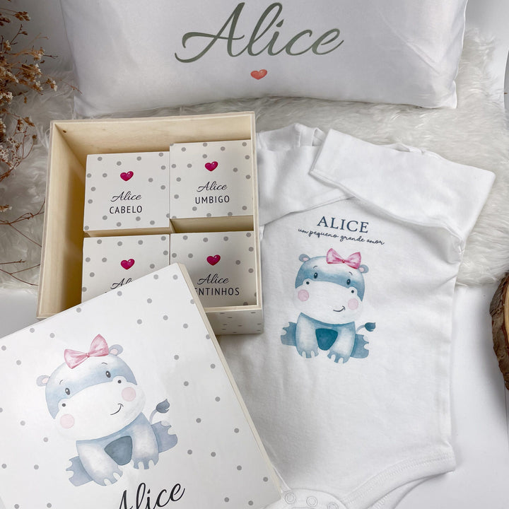Conjunto de Nascimento Animais Fofinhos