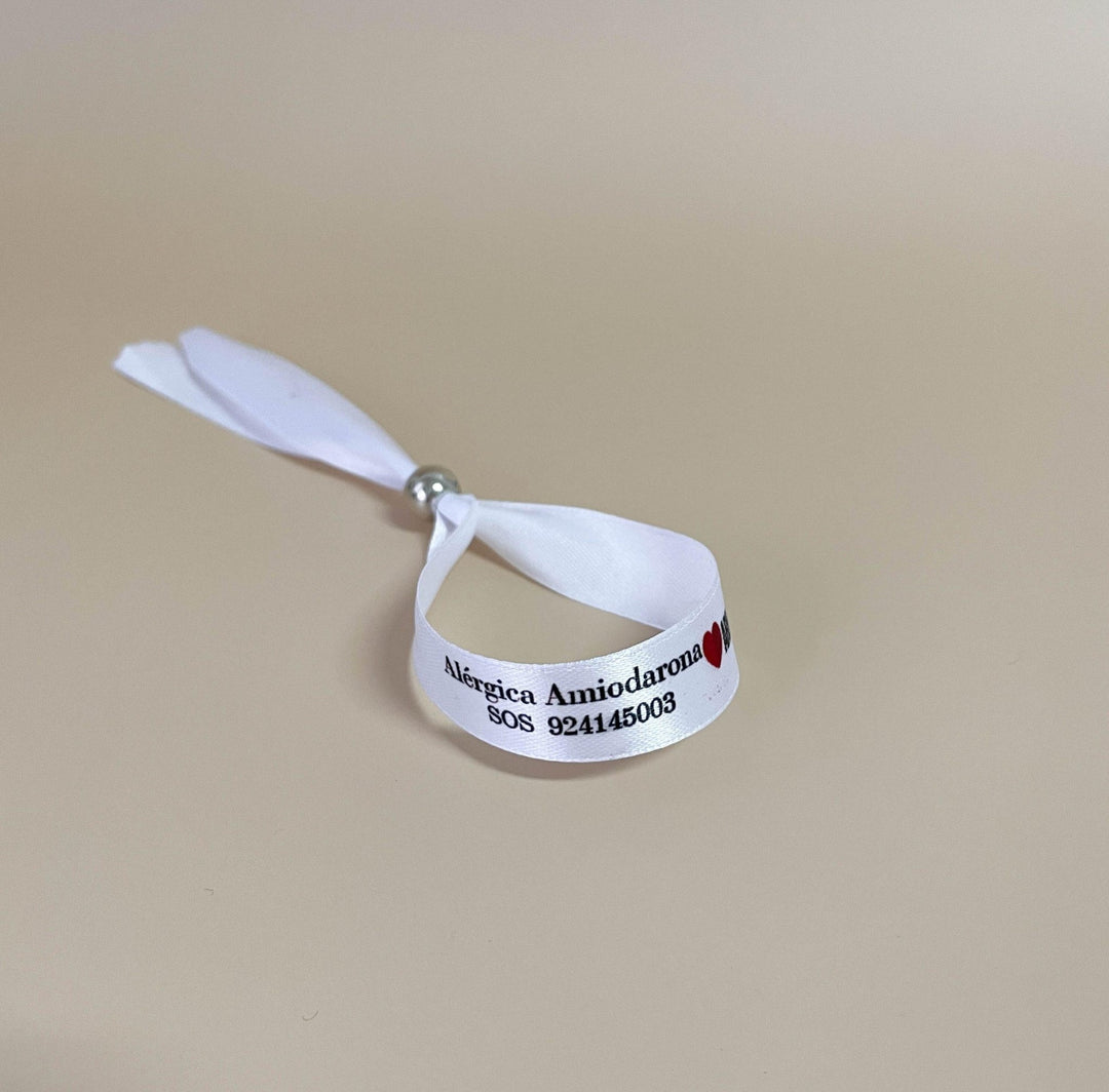Conjunto de 6 Pulseira para intolerâncias e alergias - Cutxi Cutxi - Presentes Personalizados