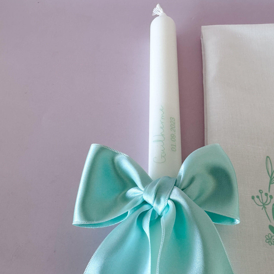 Vela Batizado personalizada - Elegance