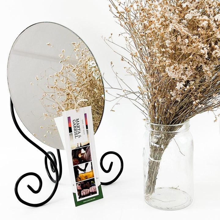 Convite Casamento Tríptico com fotografia - Cutxi Cutxi - Presentes Personalizados