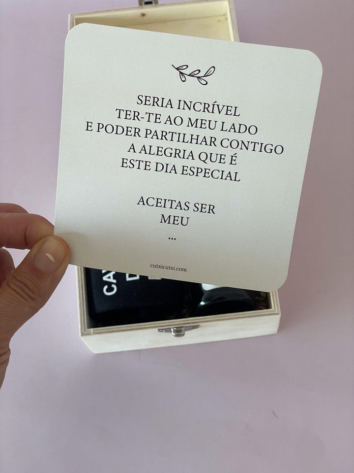 Convite Especial para um Padrinho de Casamento!