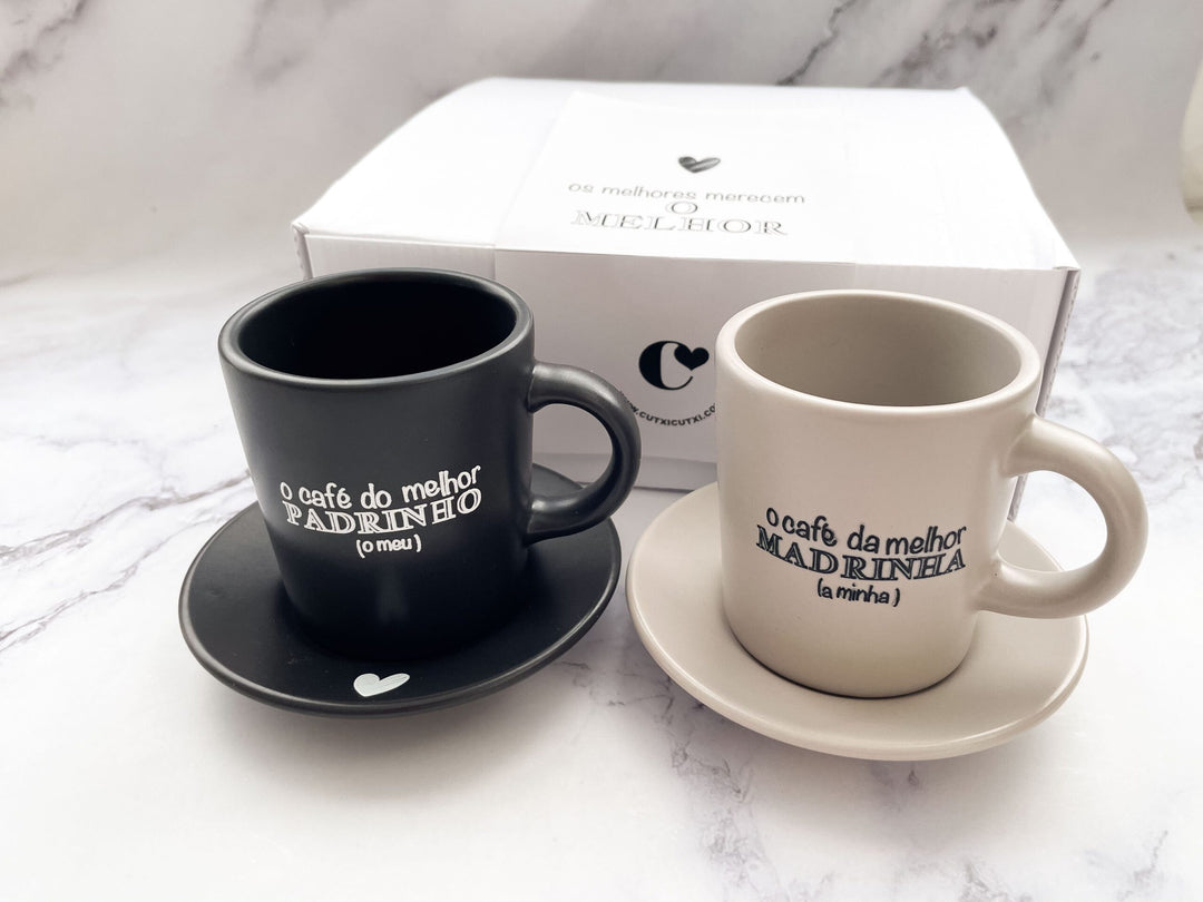 Chávena de Café Melhor Madrinha