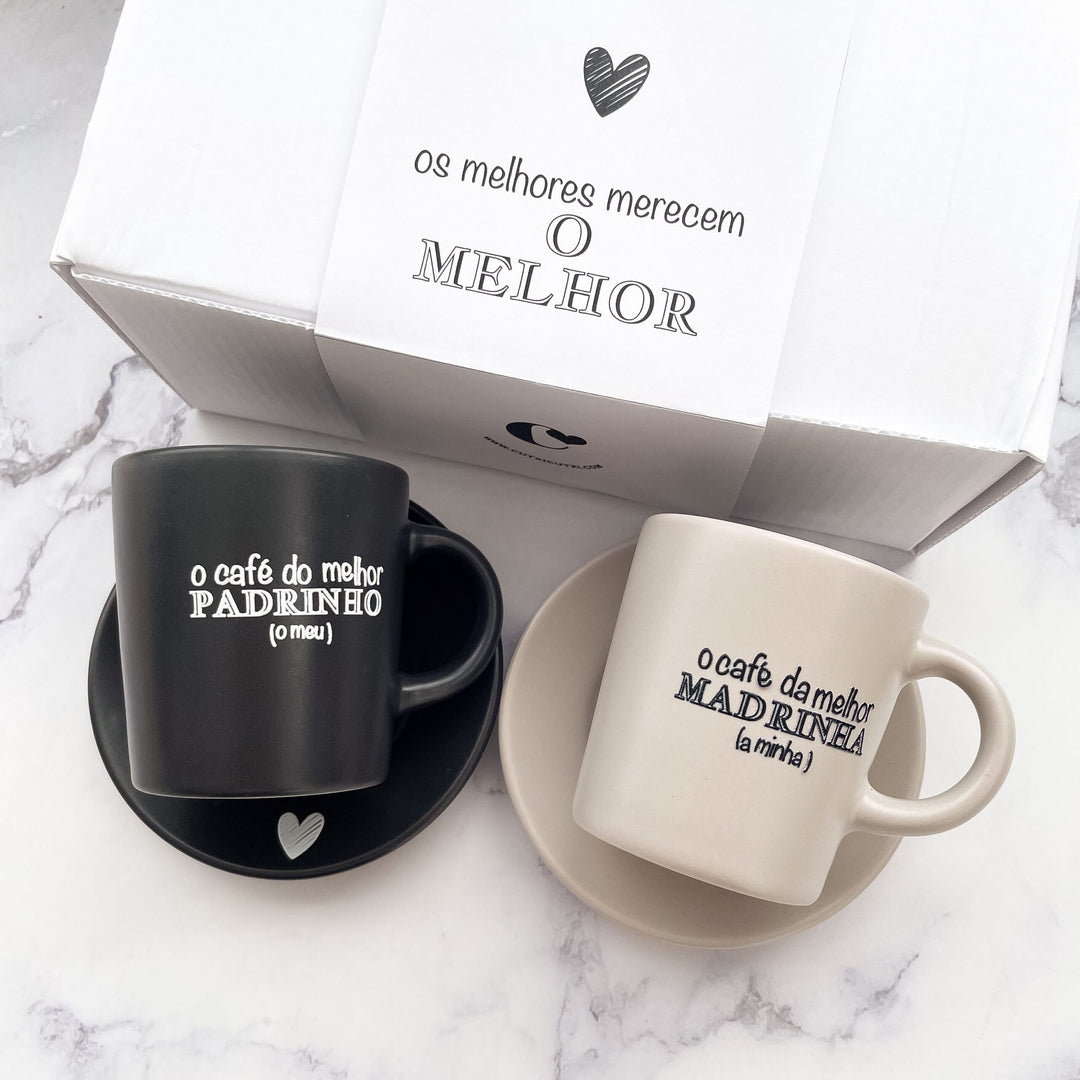 Chávena de Café Melhor Madrinha