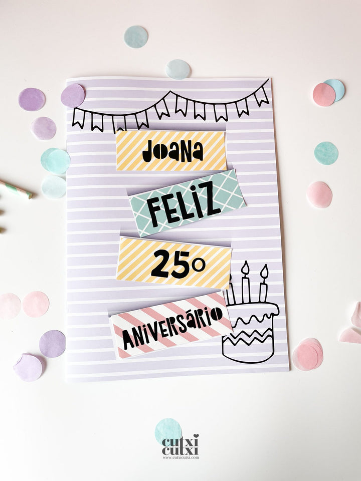 Caderneta de Cromos Aniversário