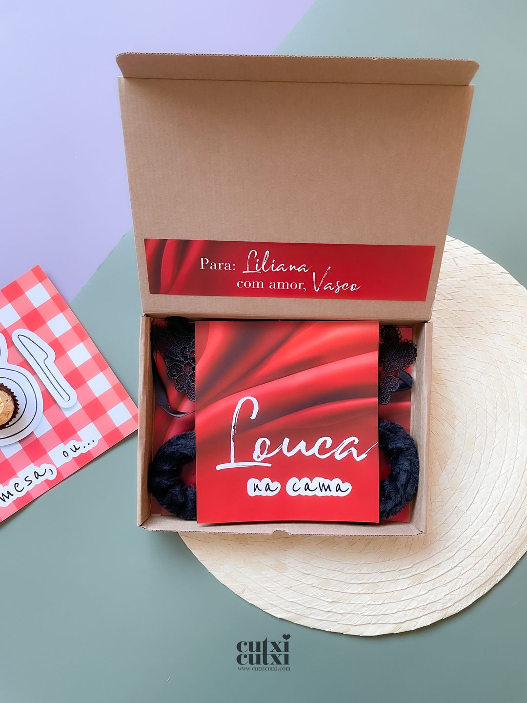 cutxi cutxi 6 kit louca na cama e lady á mesa