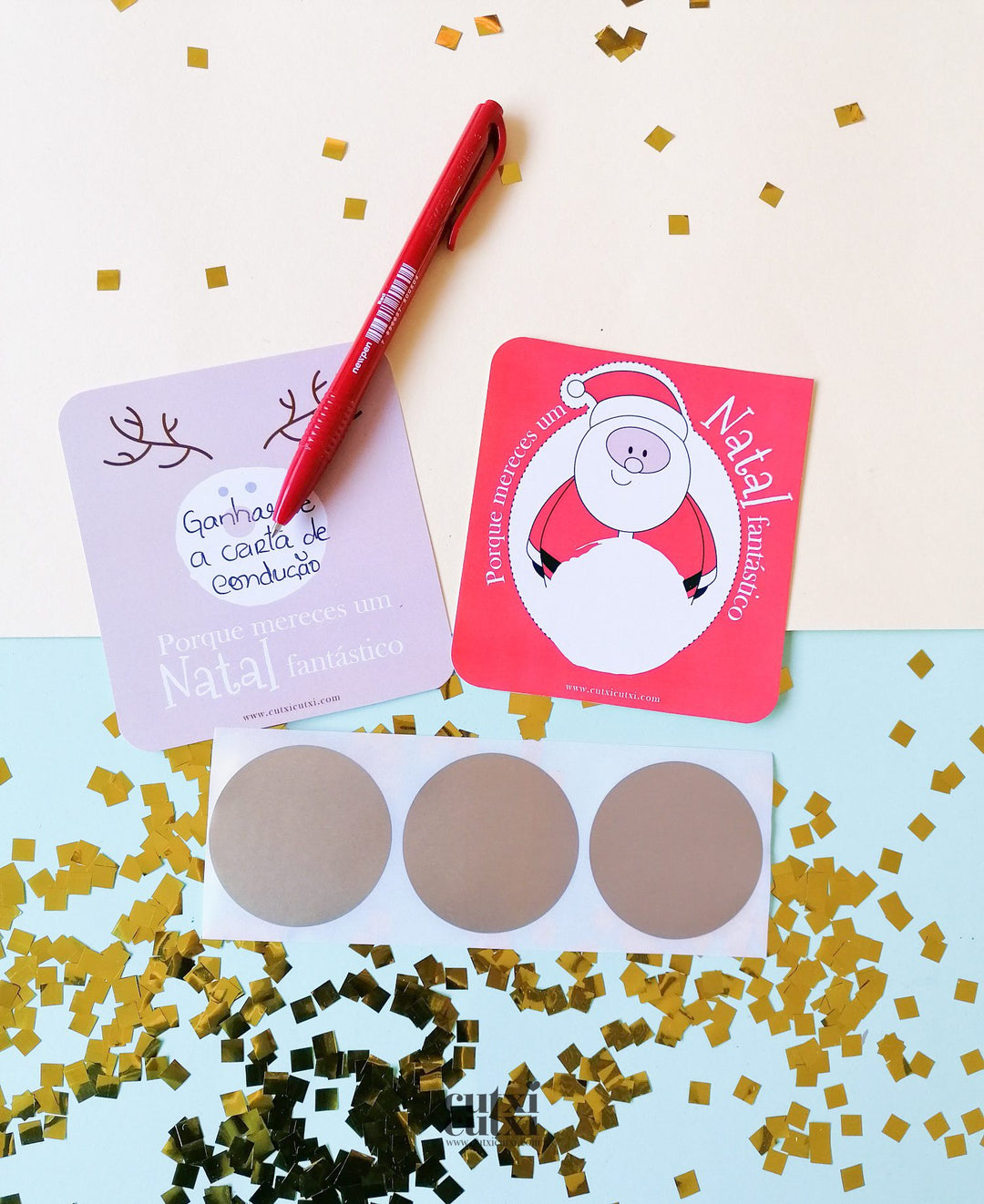 Raspadinhas de Natal - Quem escreve és tu!