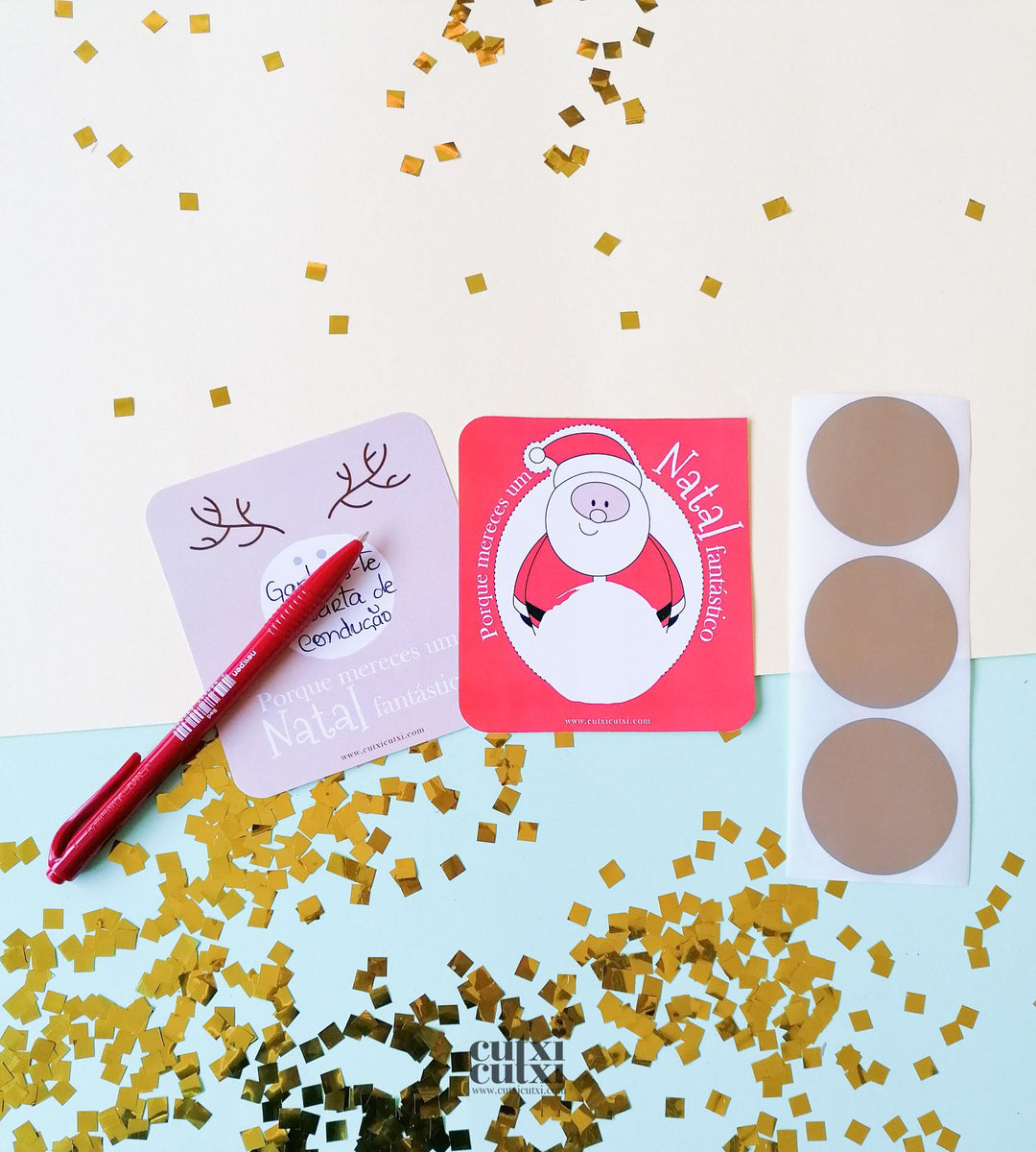 Raspadinhas de Natal - Quem escreve és tu!