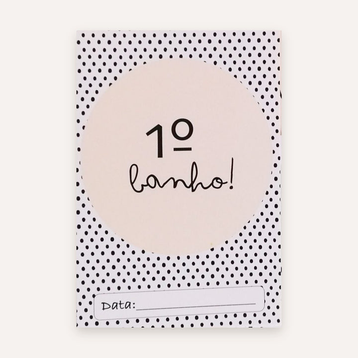 Cartões Milestones para Bebé tema Macarons CutxiCutxi