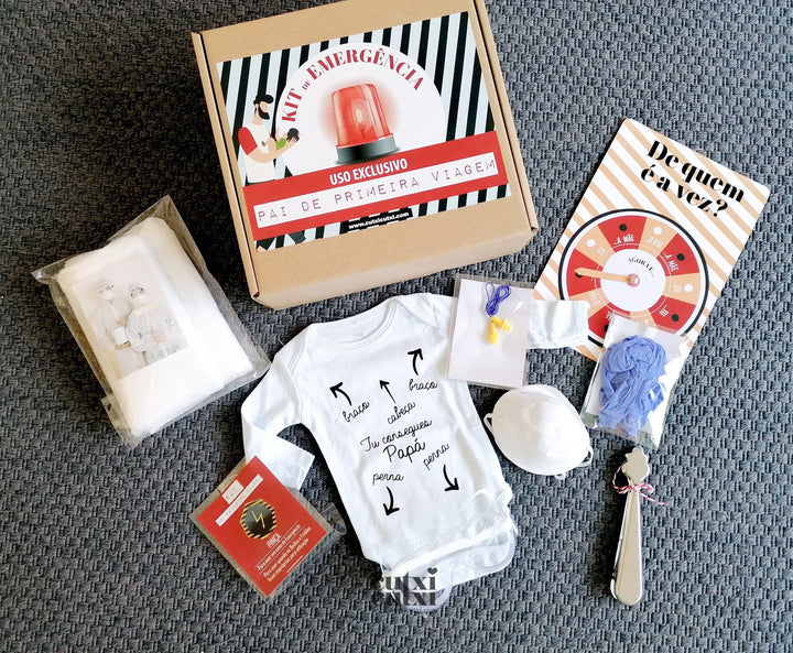 Kit Primeira Viagem para Pai, Tio, Avós... (Sugestão Presente)