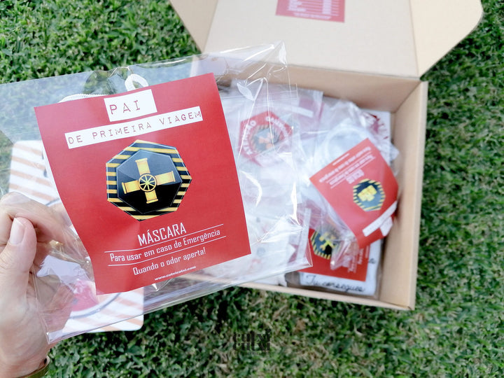 Kit Primeira Viagem para Pai, Tio, Avós... (Sugestão Presente)