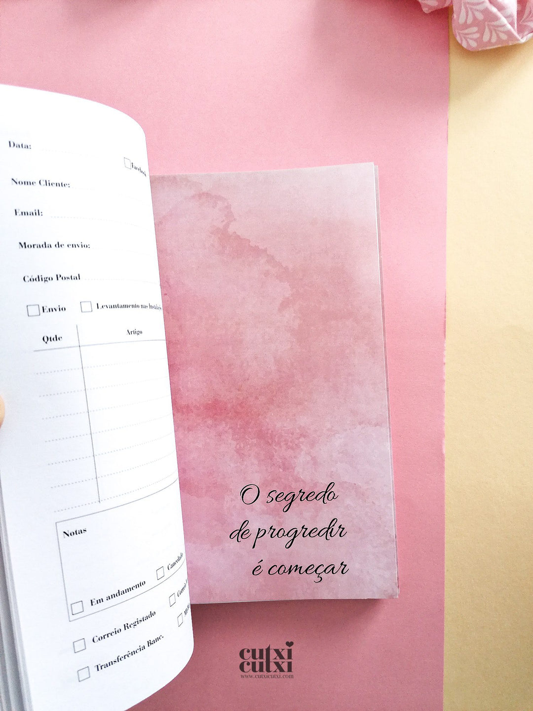 Super Caderno de encomendas A5