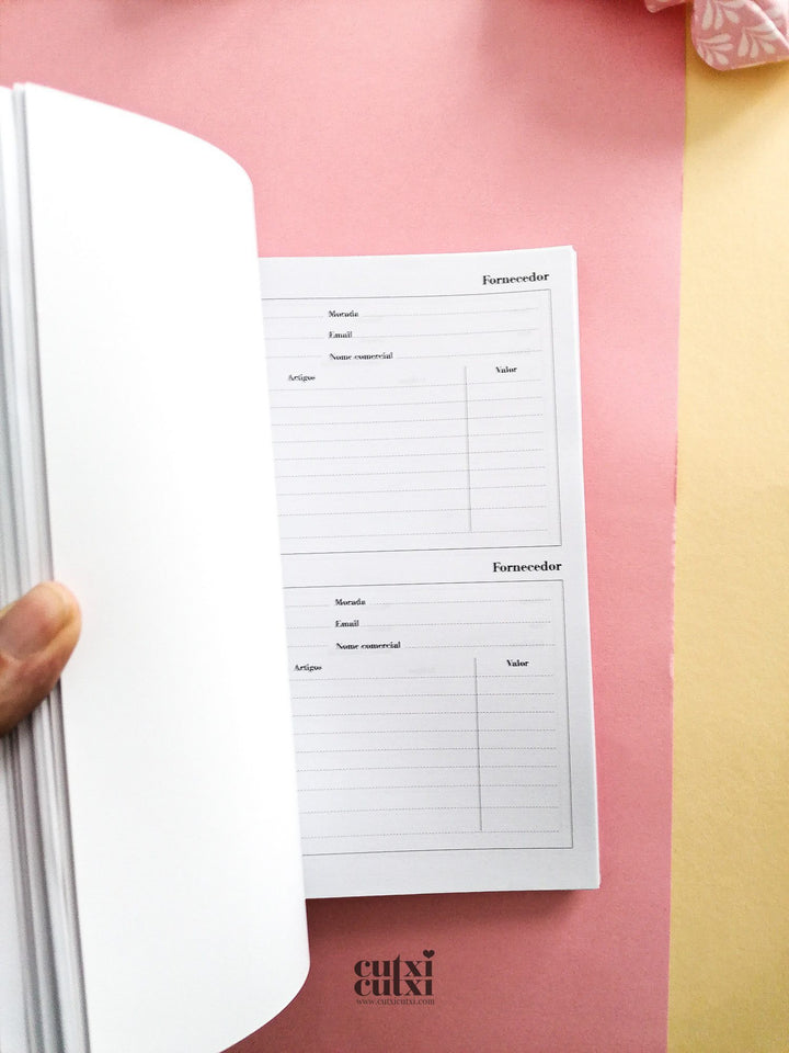 Super Caderno de encomendas A5