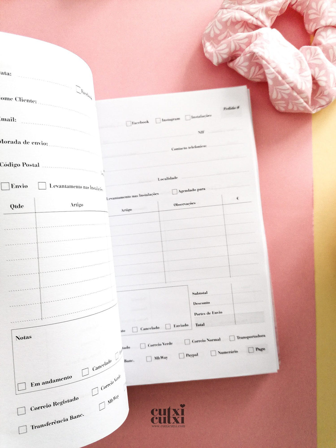 Super Caderno de encomendas A5