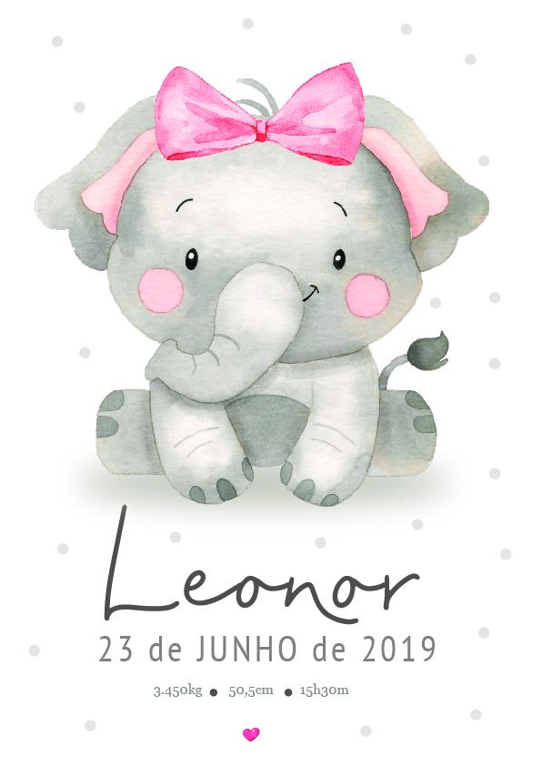 Quadro Nascimento Animal Fofinho