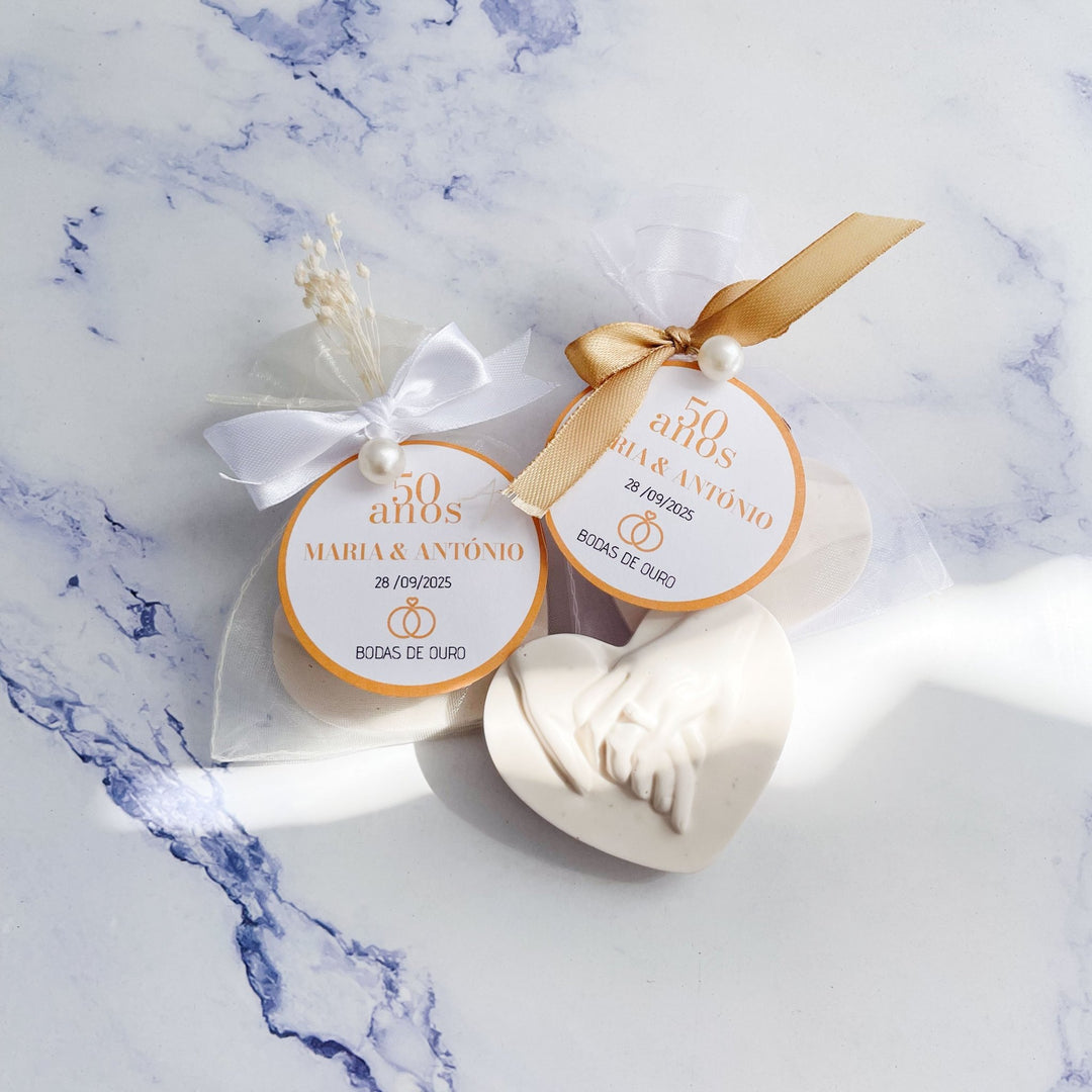 Iman Mãos e Aliança – Lembrança de Casamento ou Bodas Personalizada - Cutxi Cutxi - Presentes Personalizados