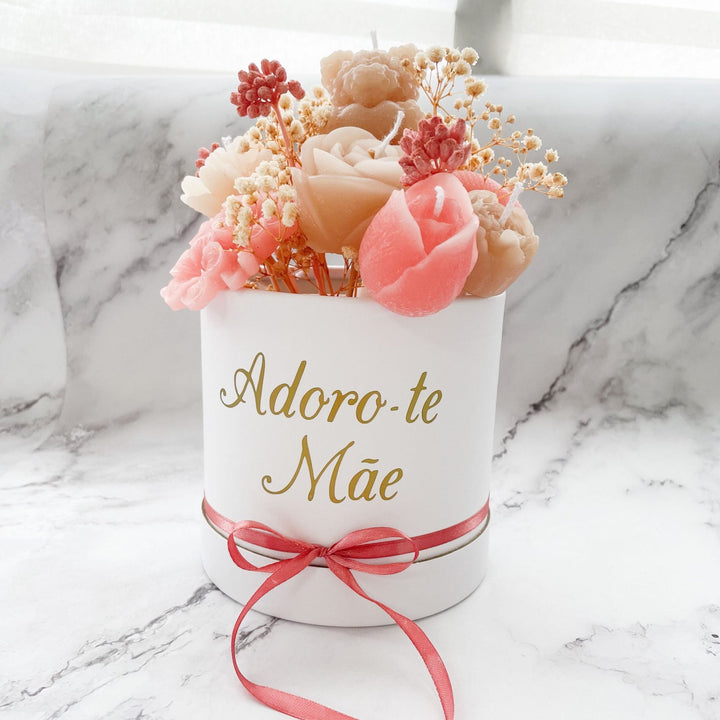 Jardim de Amor em Forma de Velas | Presente Mãe, Madrinhas - Cutxi Cutxi - Presentes Personalizados