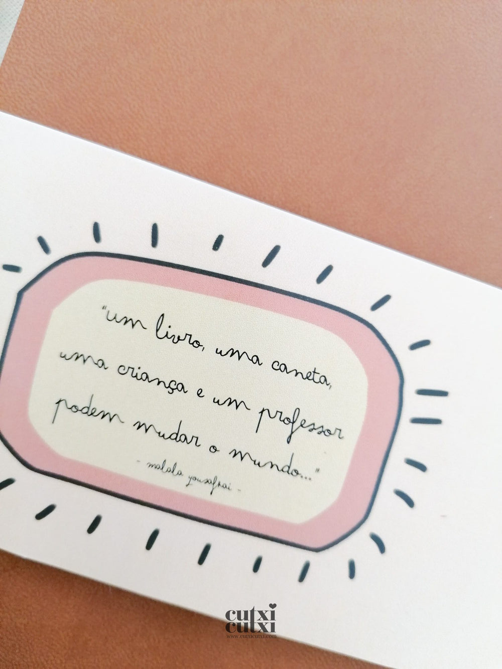 Kit AEIOU| Presente Educadora/Professora - Cutxi Cutxi - Presentes Personalizados