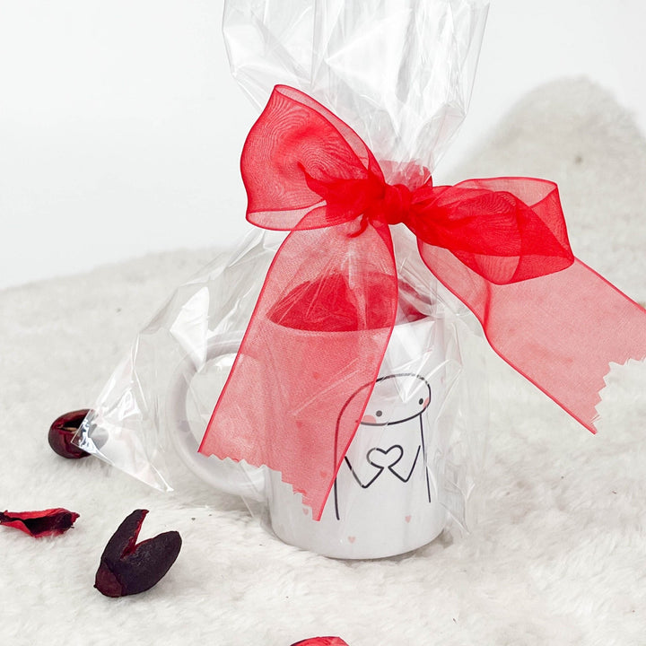 Kit amoroso Chávena de Café + vela coração | Dia dos Namorados - Cutxi Cutxi - Presentes Personalizados