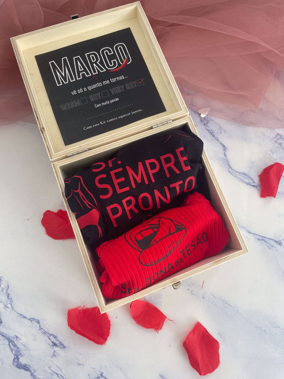 Kit Caliente - Presente Dia dos Namorados - Cutxi Cutxi - Presentes Personalizados