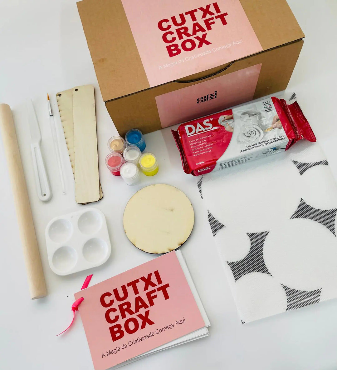 Kit Cerâmica em Casa DIY  – Cria Prato de Jóias com facilidade