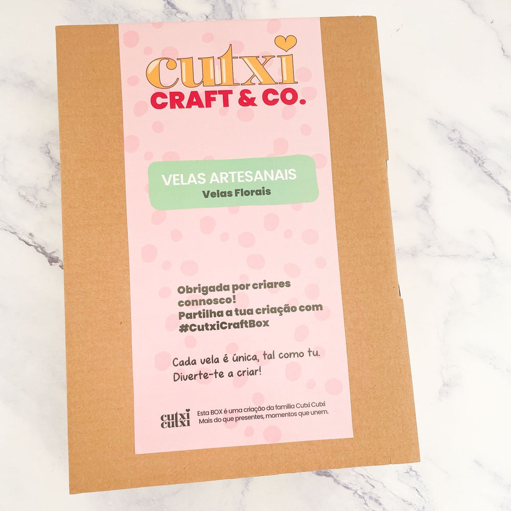 🕯️Kit de Velas Artesanais DIY | Cria as Tuas Próprias Velas - Cutxi Cutxi - Presentes Personalizados