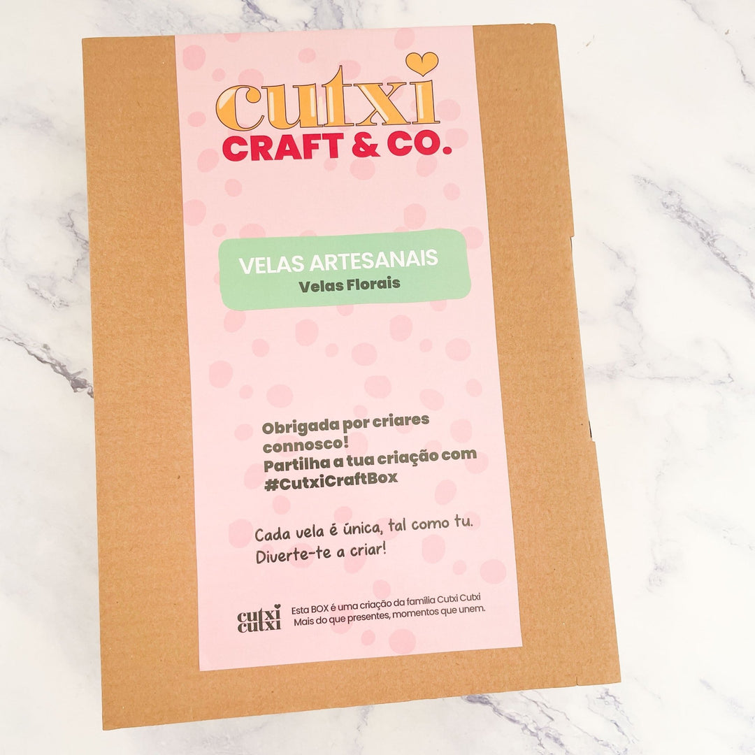 🕯️Kit de Velas Artesanais DIY | Cria as Tuas Próprias Velas - Cutxi Cutxi - Presentes Personalizados