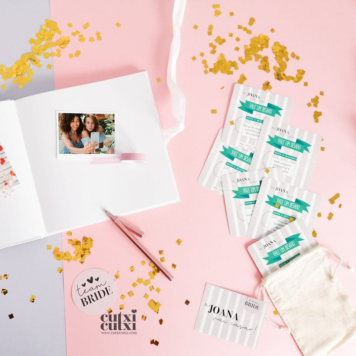 Kit Despedida de Solteira - Cutxi Cutxi - Presentes Personalizados